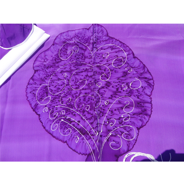 Tree of Life Tallit for Women, Bat Mitzvah Tallit, girls tallit, womens tallit spread, Silk tallit, purple tallit by Galilee Silks