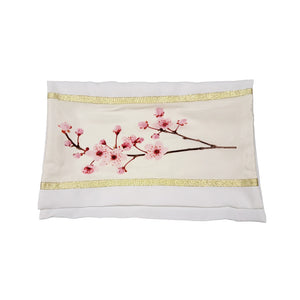 Cherry Blossom Silk Tallit for Women, Girl Tallit, Tzitzit, Feminine Tallit, Bat Mitzvah Tallit Set