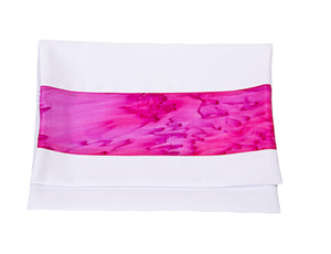 Pink tallit, Silk Tallit bag, girls tallit, bat mitzvah tallit, womens tallit by Galilee Silks