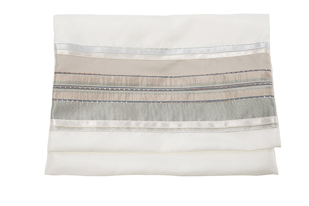 Talit Stone stripes Wool Tallit, Bar Mitzvah Tallit bag, Wedding Tallit Prayer Shawl