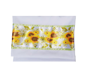 Sunflowers Field Tallit for Women, Girl Tallit, Feminine Tallit, Bat Mitzvah Tallit Set, Floral Tallit bag