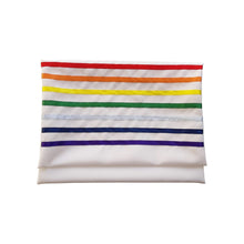 Load image into Gallery viewer, Handmade Wool Rainbow Tallit, Joseph&#39;s Coat of Many Colors Tallis, Bar Mitzvah Tallit bag, Talit for Man, Tzitzit