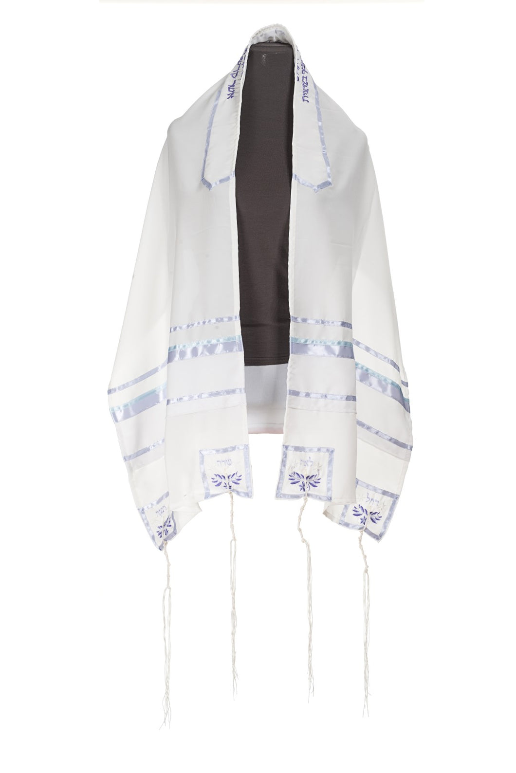 Four Mothers Tallit in Lilac- feminine tallit, girls tallit, womens tallit, Bat Mitzvah Tallit by Galilee Silks